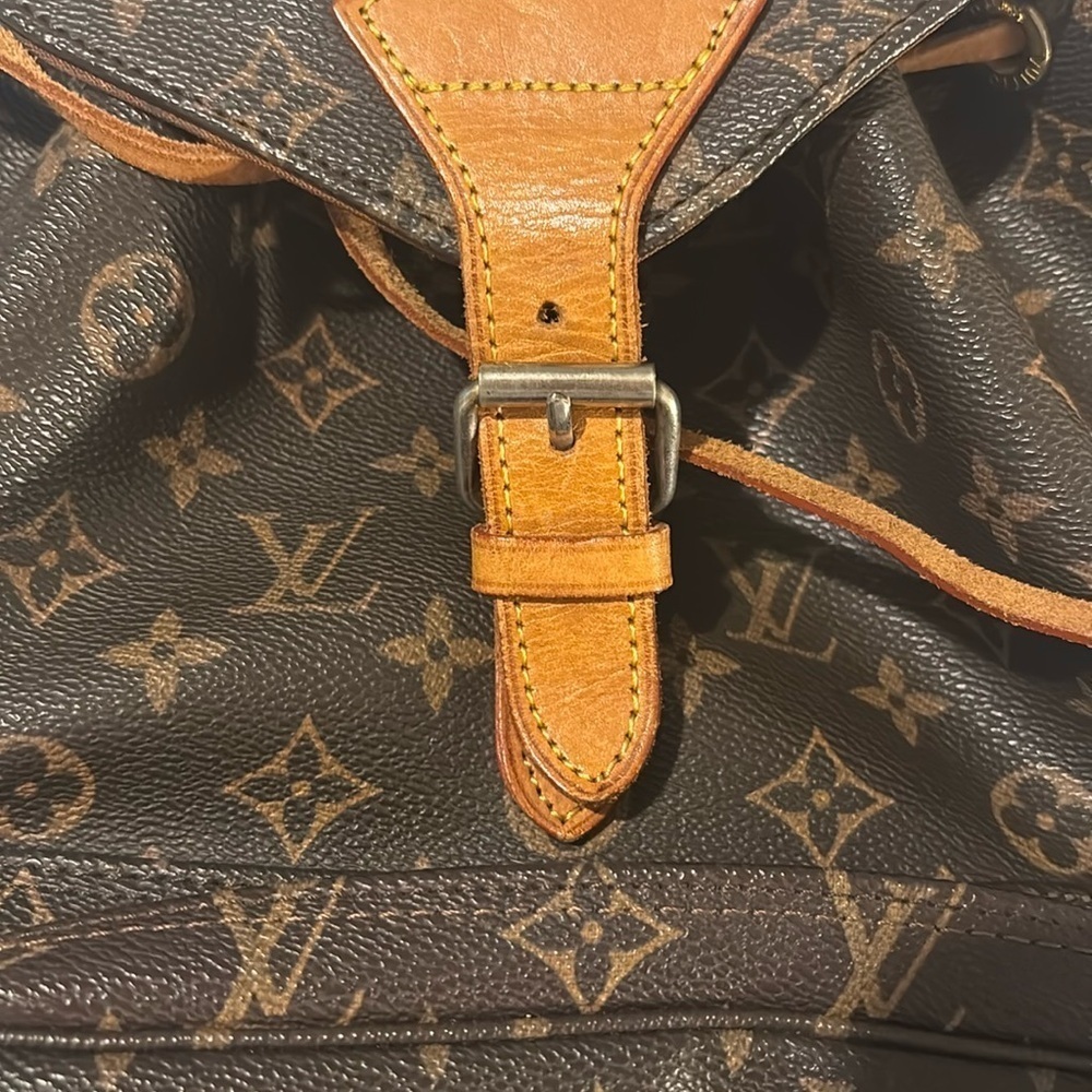 Vintage Louis Vuitton Brown Monogram MM Backpack - Picture 6 of 15